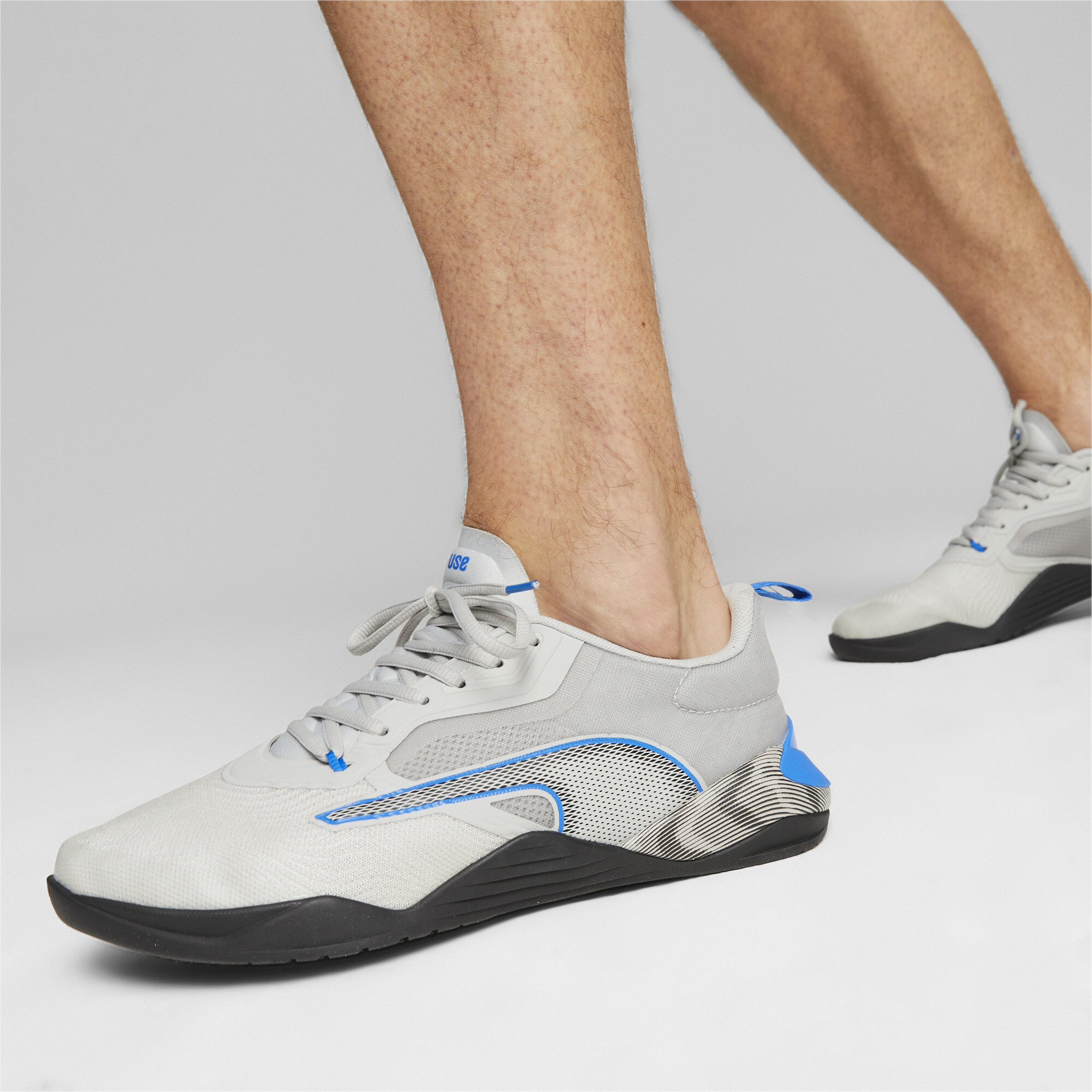 Men's PUMA Fuse 2.0 Hyperwave Training Shoes In Gray, Size EU 42