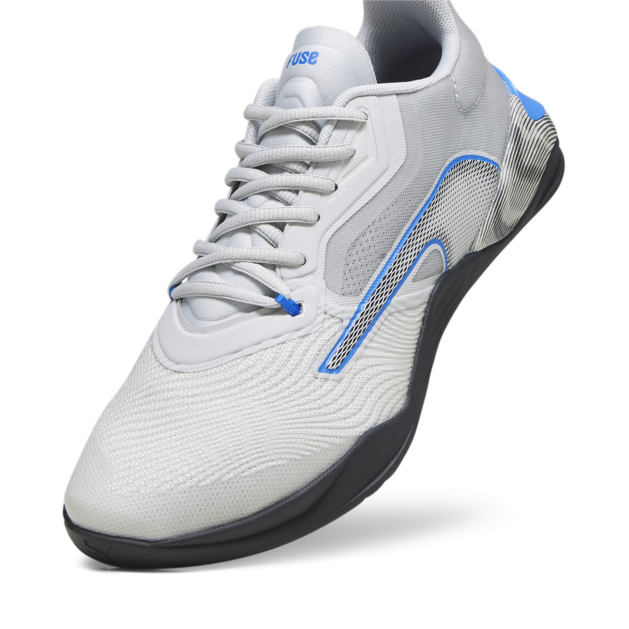 Men's PUMA Fuse 2.0 Hyperwave Training Shoes In Gray, Size EU 41