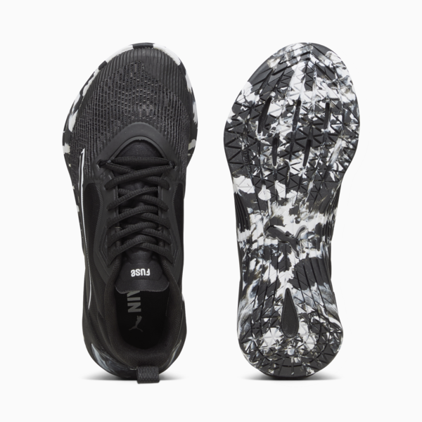 Fuse 2.0 Women's Training Shoes, PUMA Black-PUMA White-Dark Coal, large-ZAF