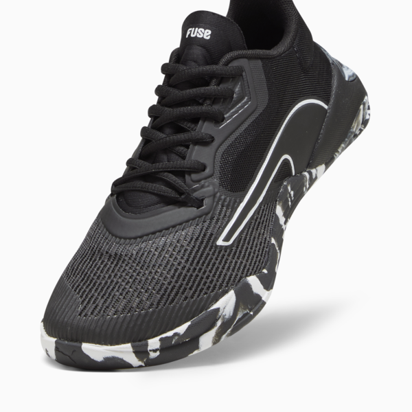 Fuse 2.0 Women's Training Shoes, PUMA Black-PUMA White-Dark Coal, large-ZAF