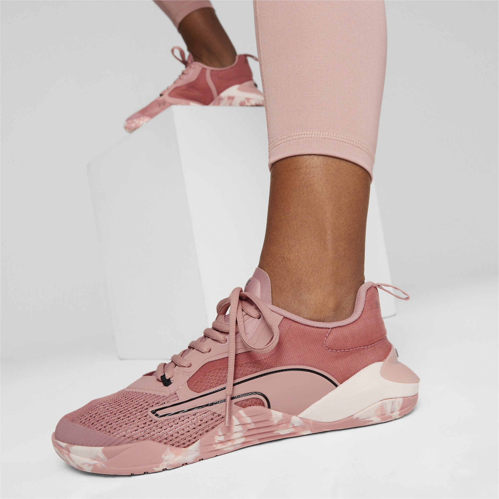 Women's PUMA Fuse 2.0 Training Shoes In Pink, Size EU 38.5