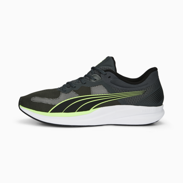 Zapatillas de running Redeem ProFoam, Shadow Gray-PUMA Black-Fizzy Lime, large-ARG