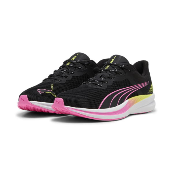 Zapatillas de running Redeem ProFoam, PUMA Black-PUMA White-Poison Pink, large-ARG