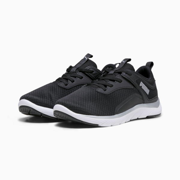 SOFTRIDE Remi Women's Running Shoes, PUMA Black-PUMA Silver-PUMA White, large-ZAF