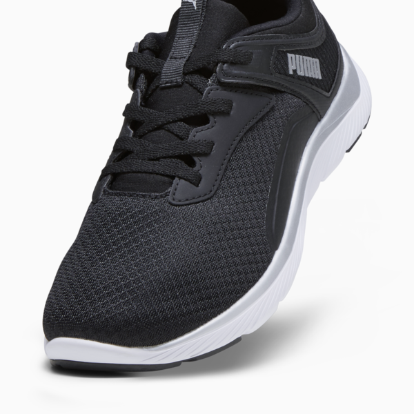 SOFTRIDE Remi Women's Running Shoes, PUMA Black-PUMA Silver-PUMA White, large-ZAF