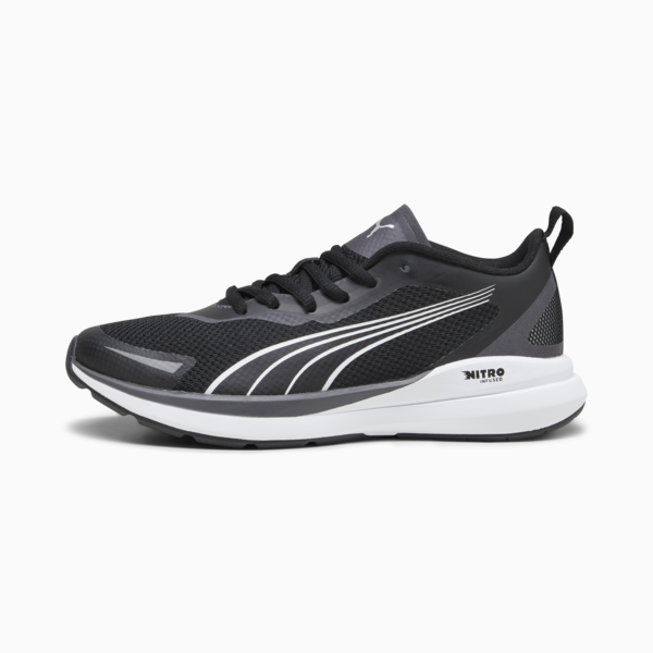 Zapatillas juveniles PUMA Kruz NITRO, PUMA Black-PUMA White-Dark Coal-PUMA Silver, large-ARG
