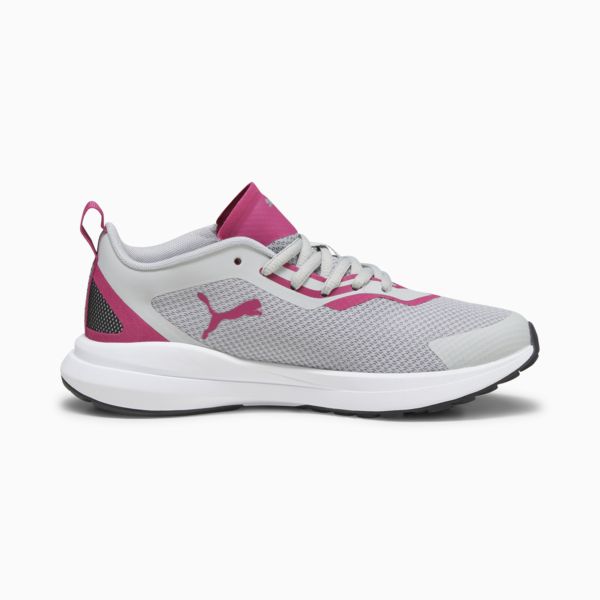 Zapatillas juveniles PUMA Kruz NITRO, Ash Gray-Pinktastic-PUMA Silver, large-ARG
