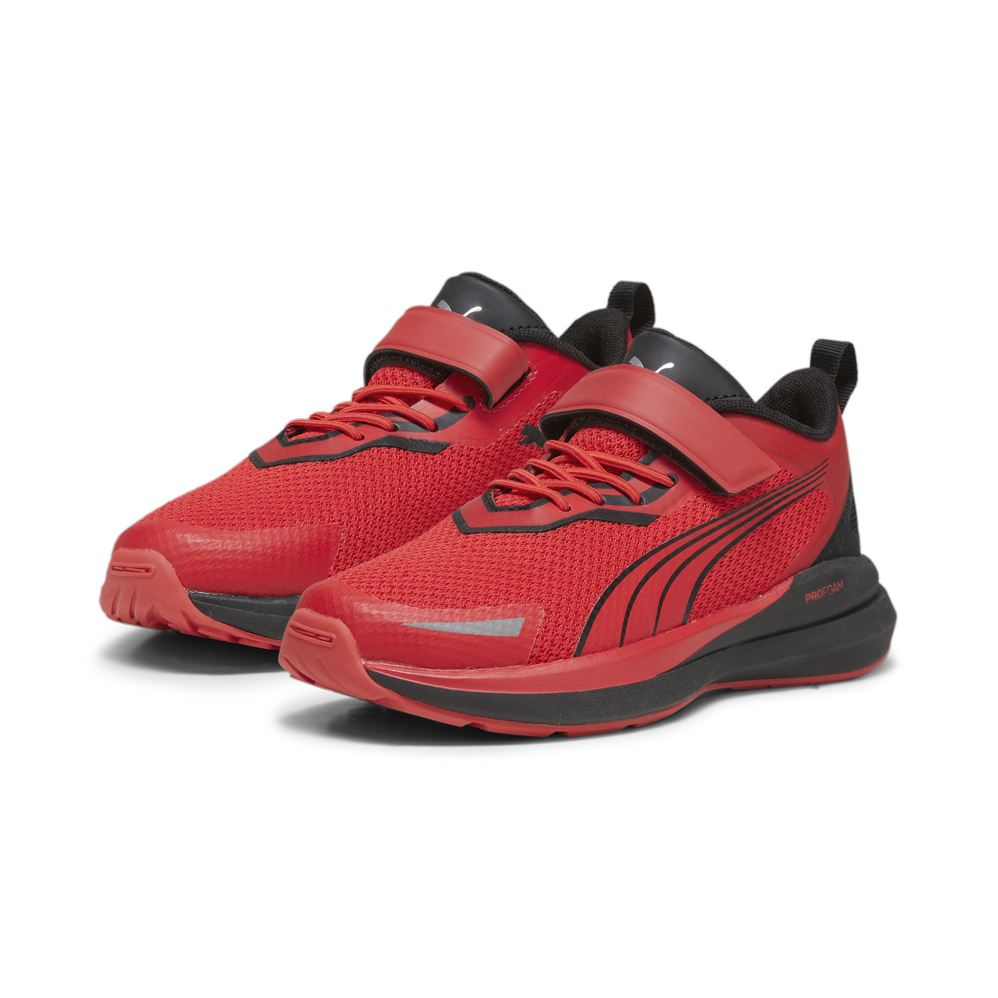 Puma Kruz Kids' Sneakers, Red, Size 28, Shoes