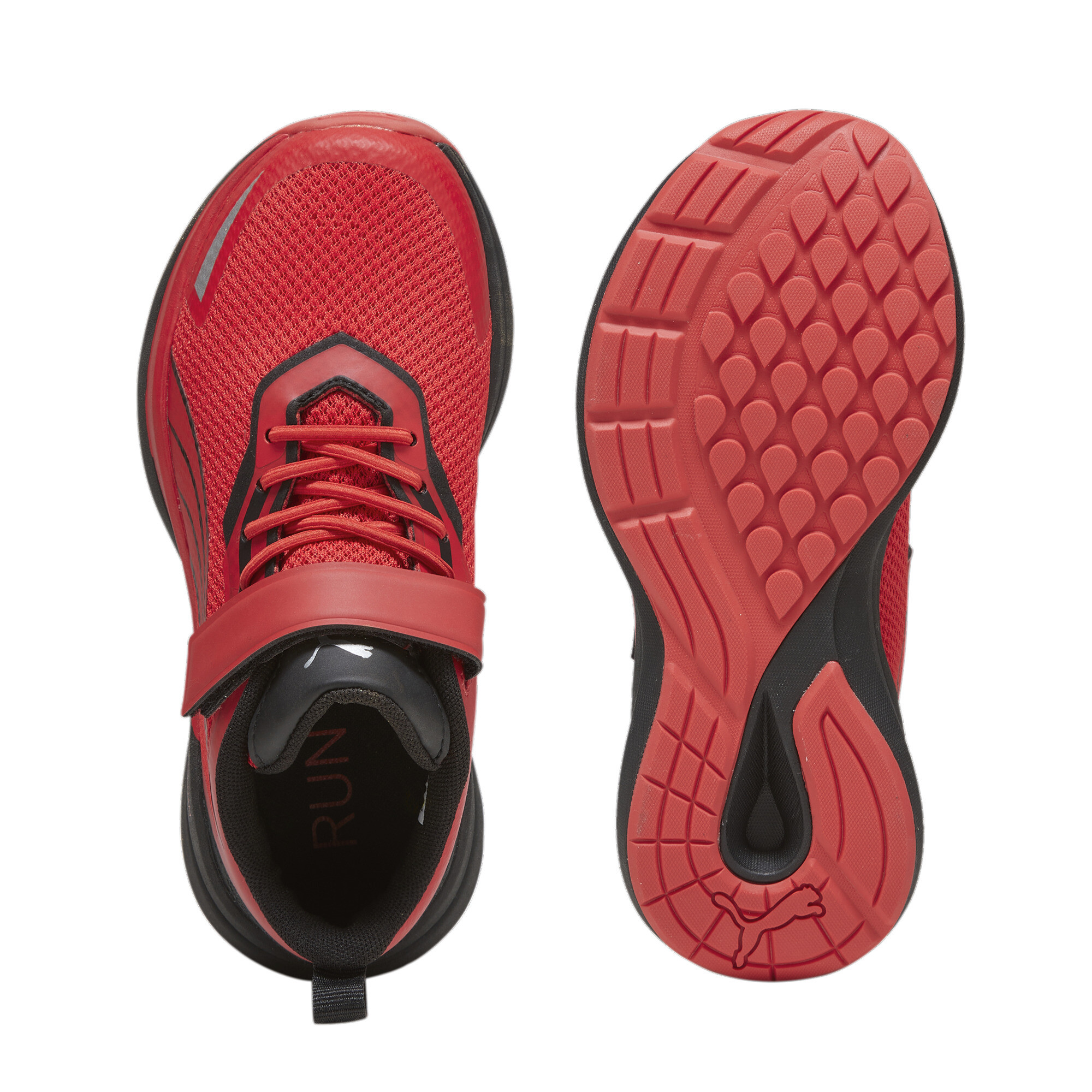 Puma Kruz Kids' Sneakers, Red, Size 32, Shoes