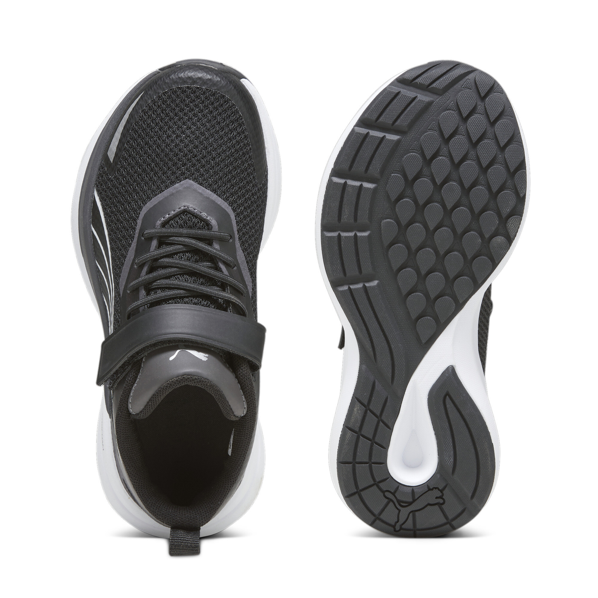 Puma Kruz Kids' Sneakers, Black, Size 31, Shoes