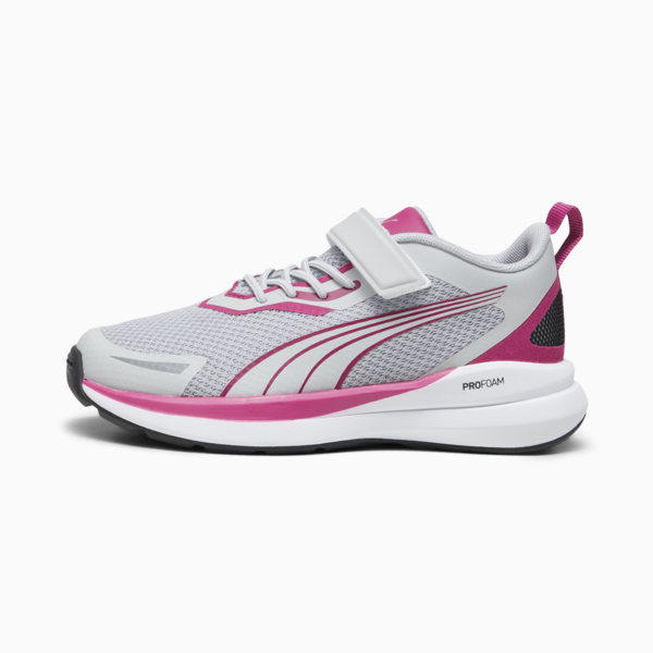 Zapatillas Kruz para niños, Ash Gray-Pinktastic-PUMA Silver, large-ARG