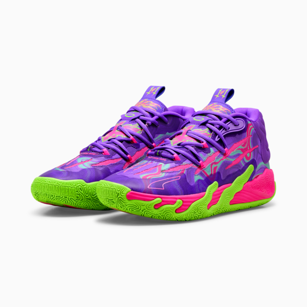 MB.03 Toxic Basketball Shoes, Purple Glimmer-Green Gecko, large-ZAF