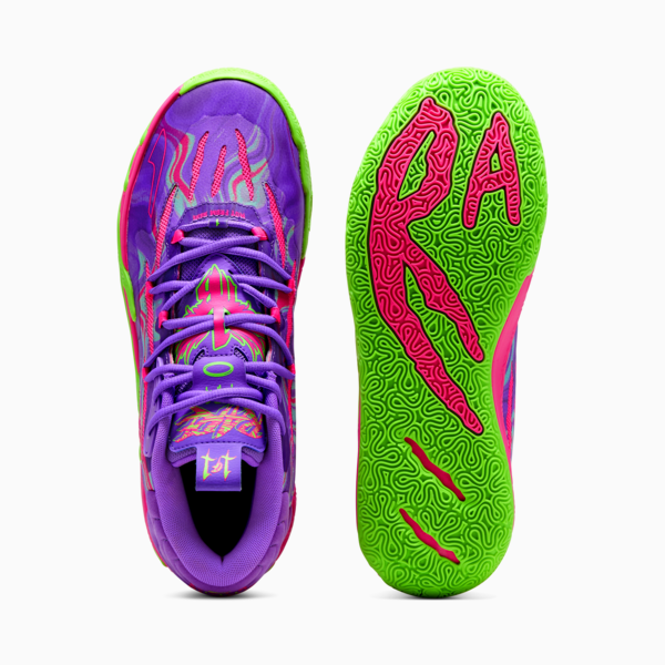 MB.03 Toxic Basketball Shoes, Purple Glimmer-Green Gecko, large-ZAF