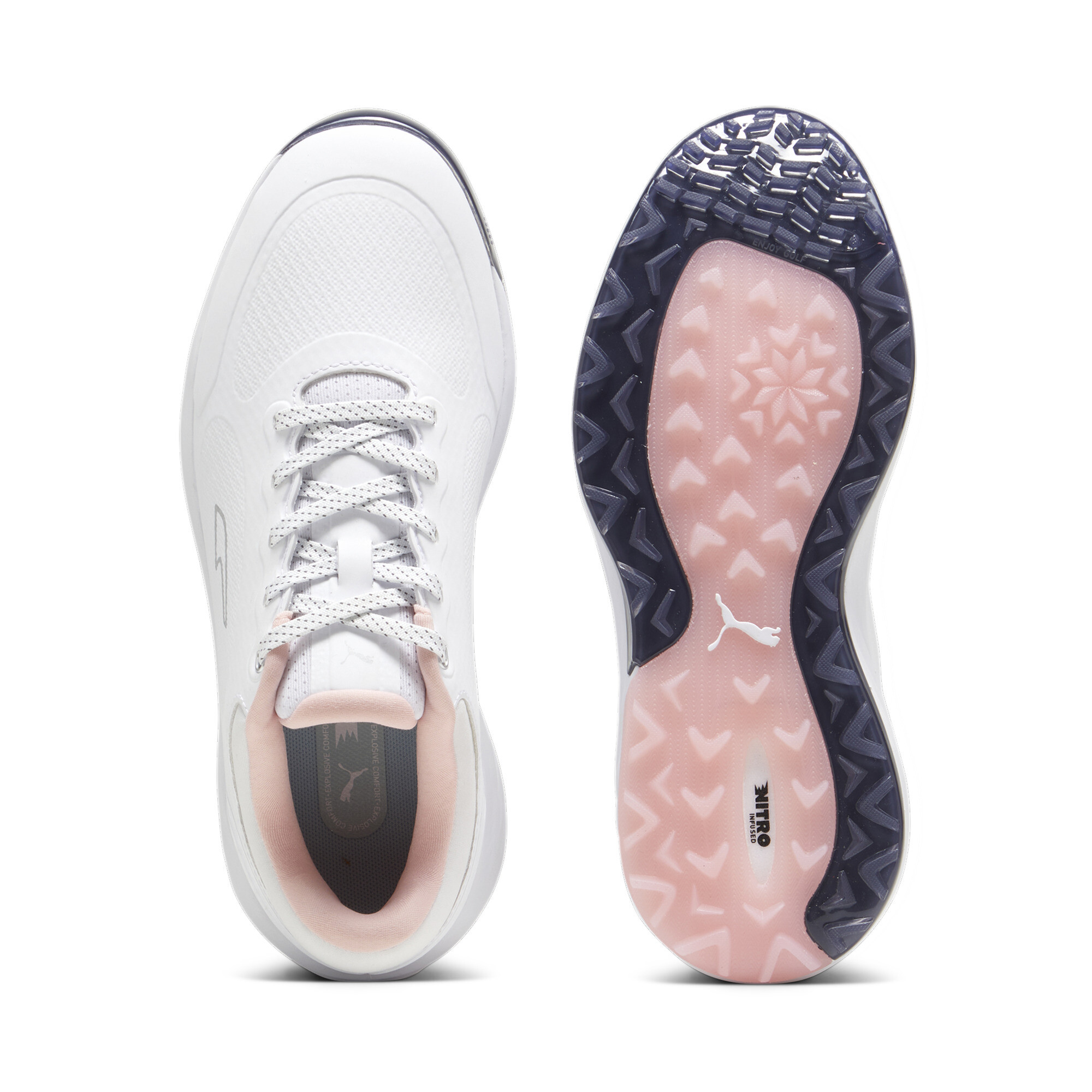 Women's Puma Alphacat NITROâ¢'s Golf Shoes, White, Size 37.5, Shoes