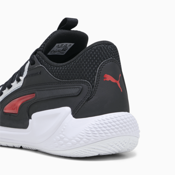 Zapatillas de basketball Court Rider Chaos Team, Ash Gray-Cast Iron-PUMA Black-For All Time Red, large-ARG