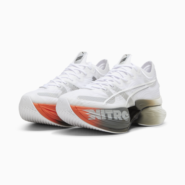 Zapatillas FastRoid, PUMA White-PUMA Silver-Cherry Tomato, large-ARG