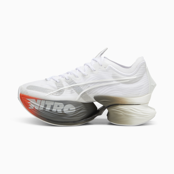 Zapatillas FastRoid, PUMA White-PUMA Silver-Cherry Tomato, large-ARG