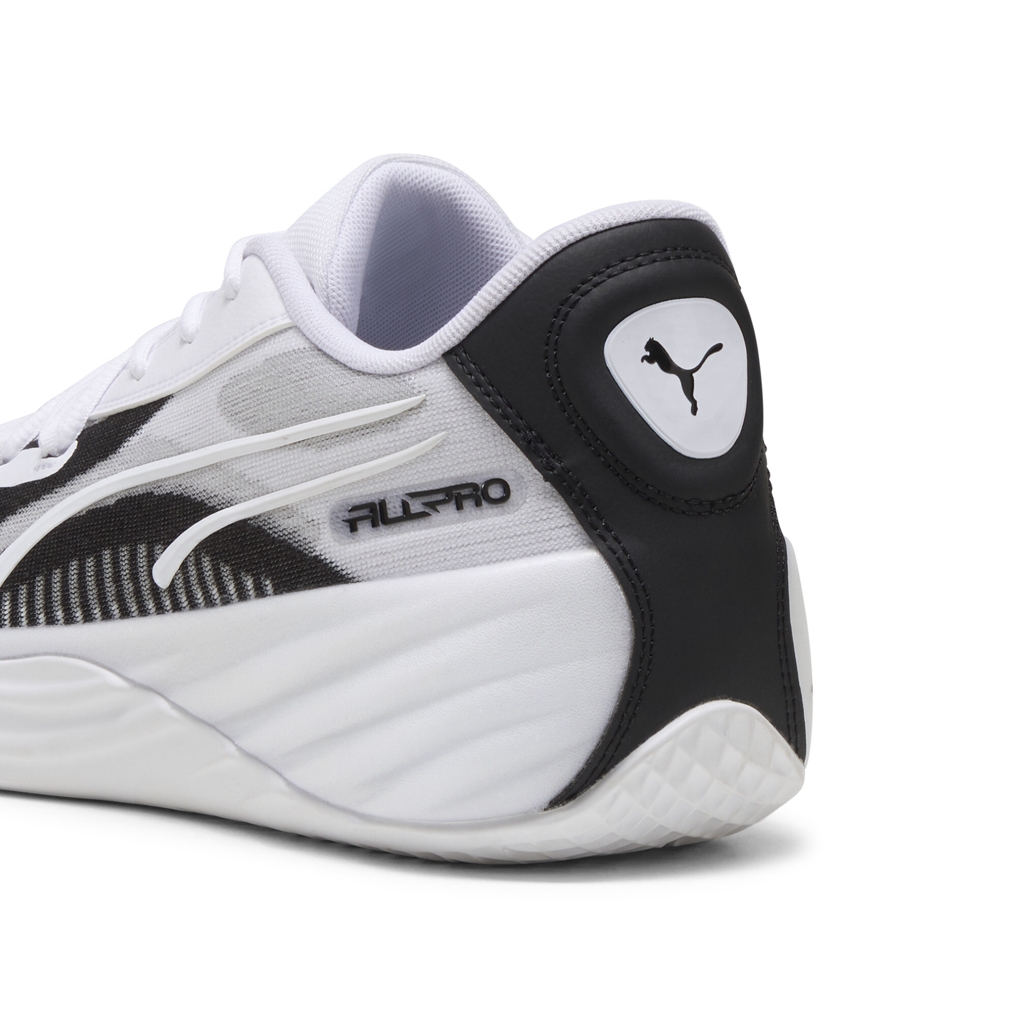 Puma All-Pro NITRO Team Basketball Shoes, White, Size 45, Shoes