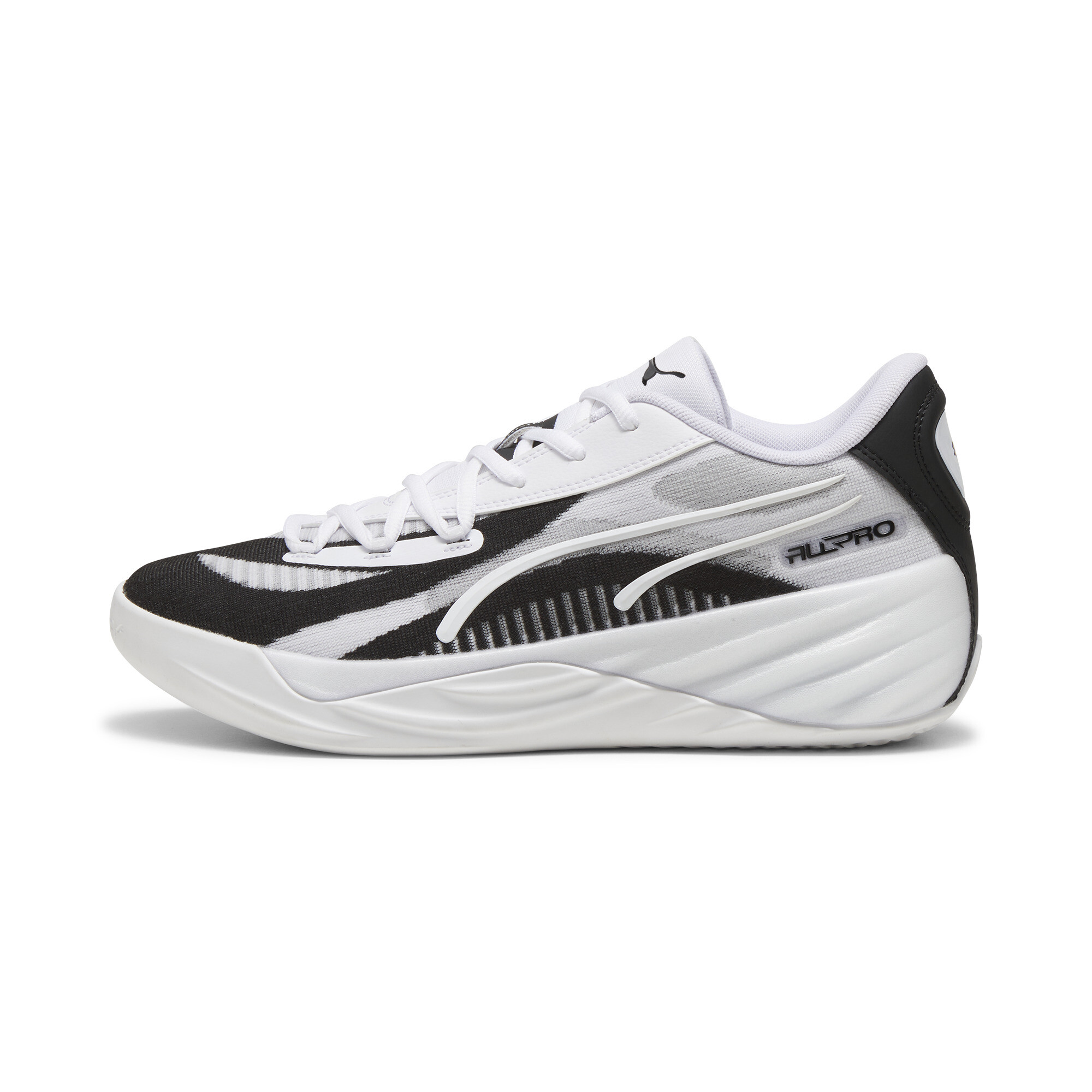 Puma All-Pro NITRO Team Basketball Shoes, White, Size 45, Shoes