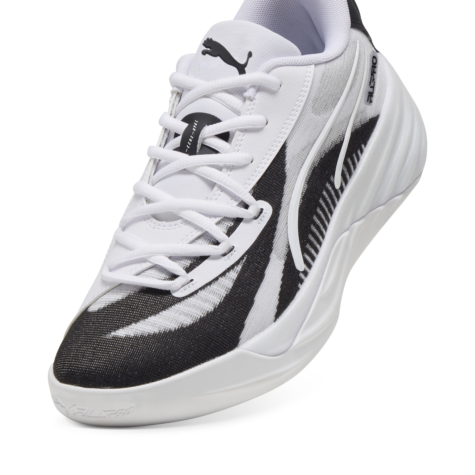 Puma All-Pro NITRO Team Basketball Shoes, White, Size 45, Shoes