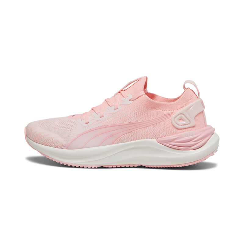 Women's PUMA Electrify NITRO 3 Knit Running Lightweight Shoes in White size 4