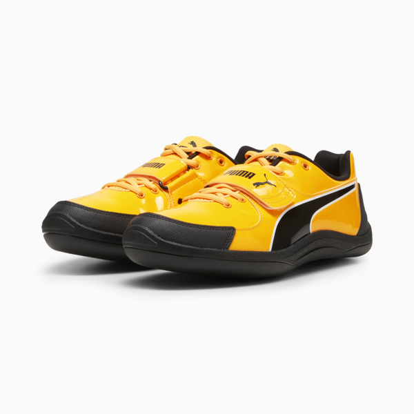evoSPEED Throw 10.5 Spikes Unisex, Sun Stream-PUMA Black-PUMA White, large-ZAF