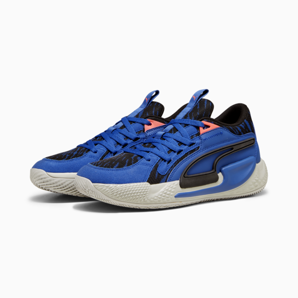 Zapatillas de basketball Clyde's Closet Court Rider, Clyde Royal-Harbor Mist-PUMA Black-Fire Orchid, large-ARG