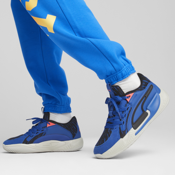 Zapatillas de basketball Clyde's Closet Court Rider, Clyde Royal-Harbor Mist-PUMA Black-Fire Orchid, large-ARG