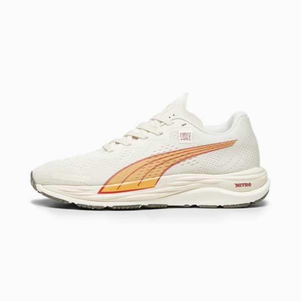 PUMA x FIRST MILE Velocity NITRO 2 Women's Running Shoes, Warm White-Bright Melon, large-ZAF