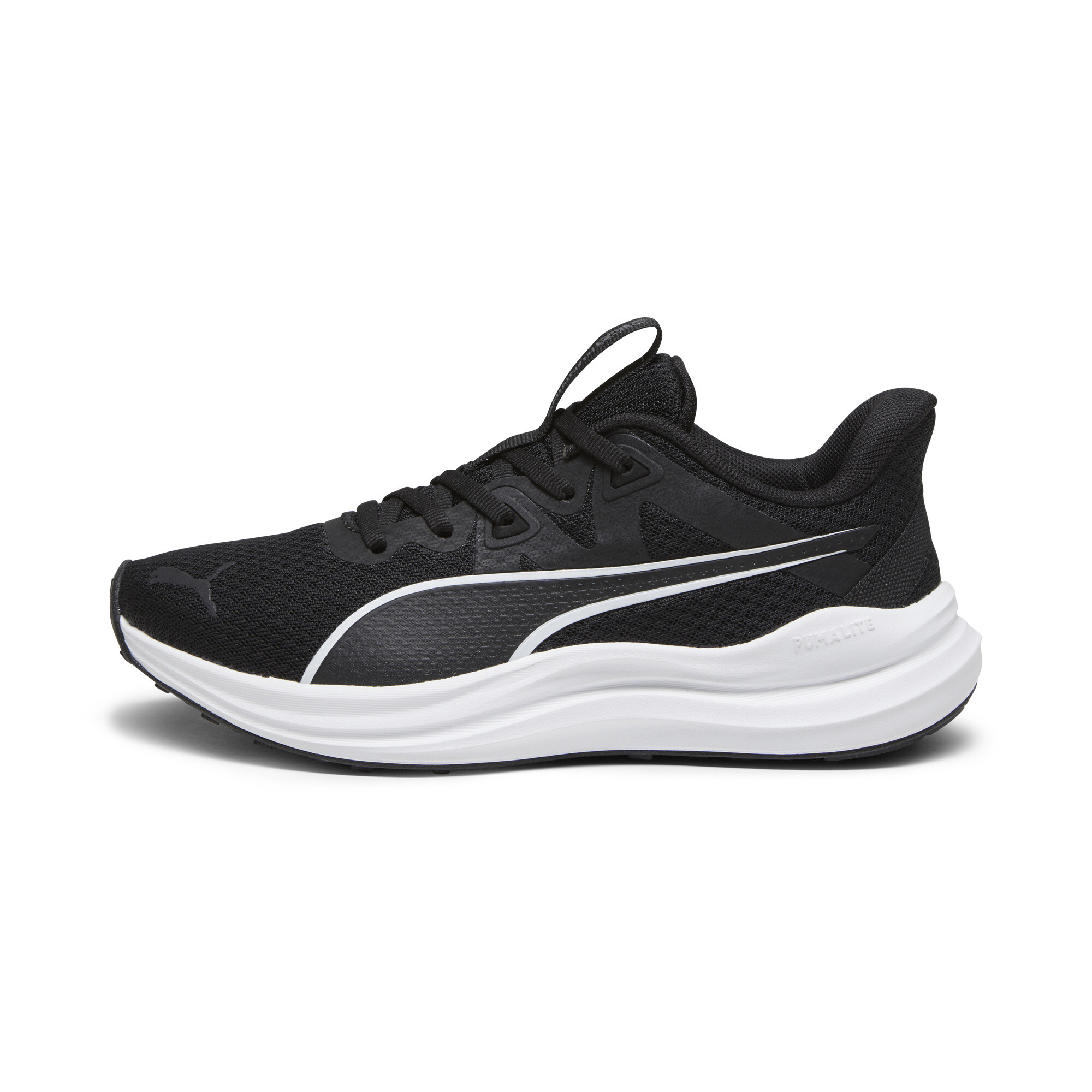 Puma Reflect Lite Youth Running Shoes, Black, Size 38.5, Shoes