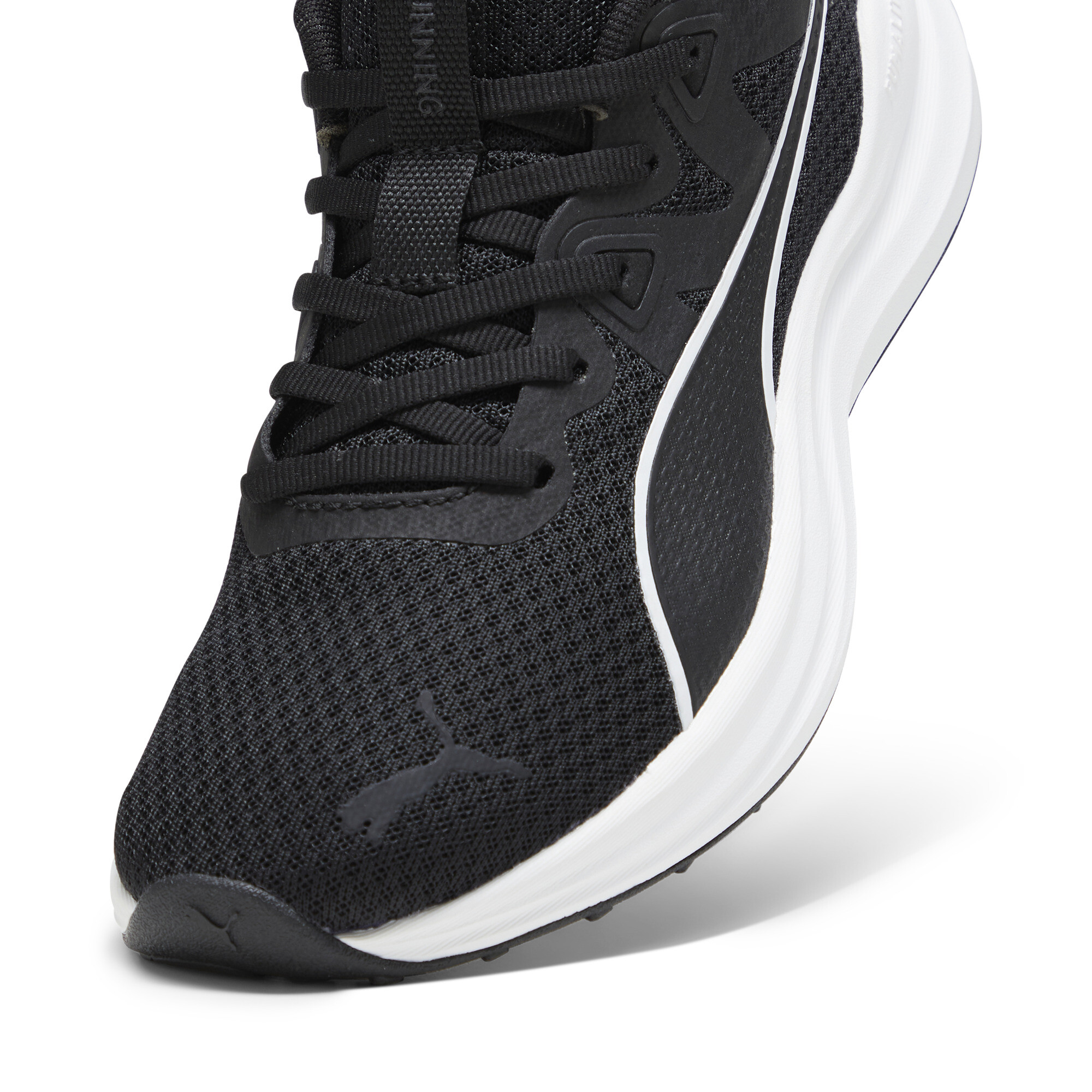 Puma Reflect Lite Youth Running Shoes, Black, Size 38.5, Shoes