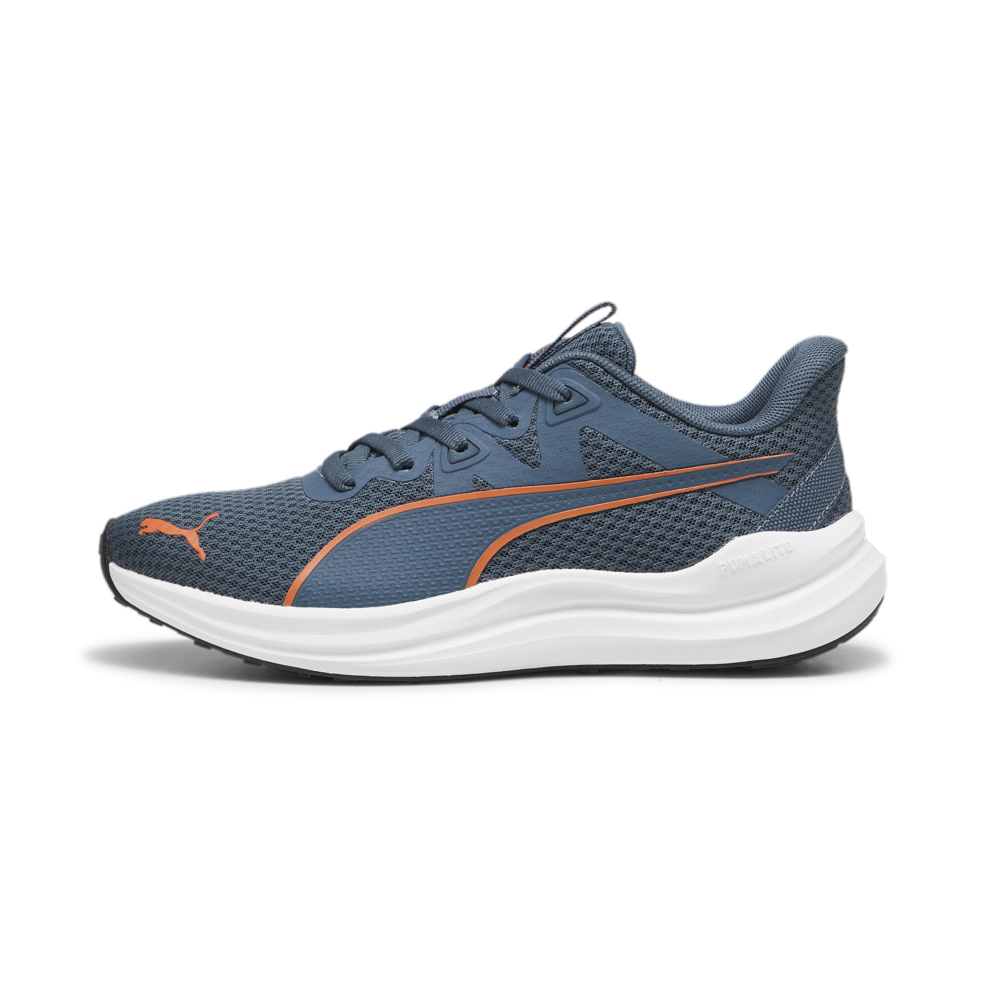 Puma Reflect Lite Laufschuhe Teenager Für Für Kinder | Gray Skies/Flame Flicker/White | Größe: 37