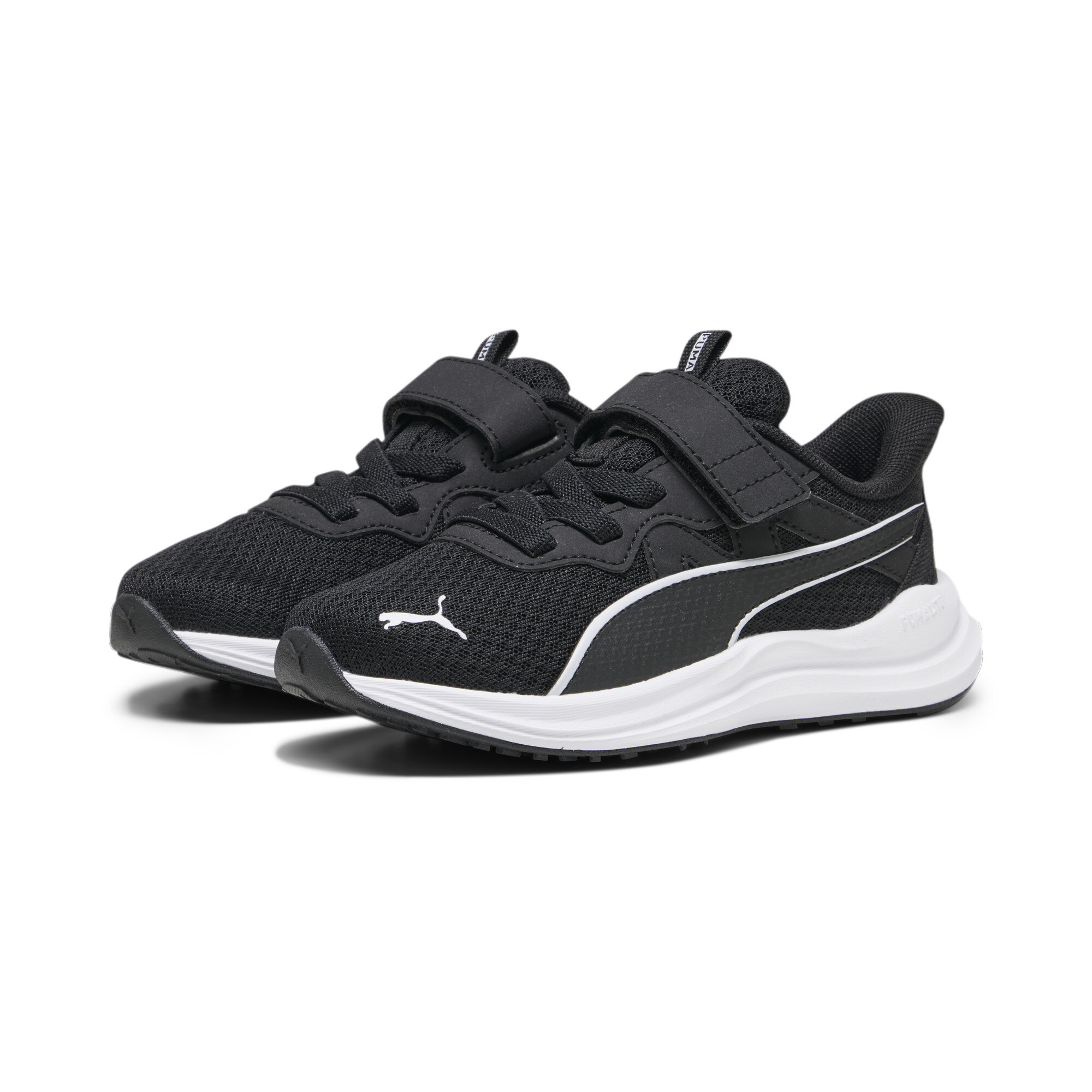 Puma Reflect Lite Kids' Running Shoes, Black, Size 29, Shoes