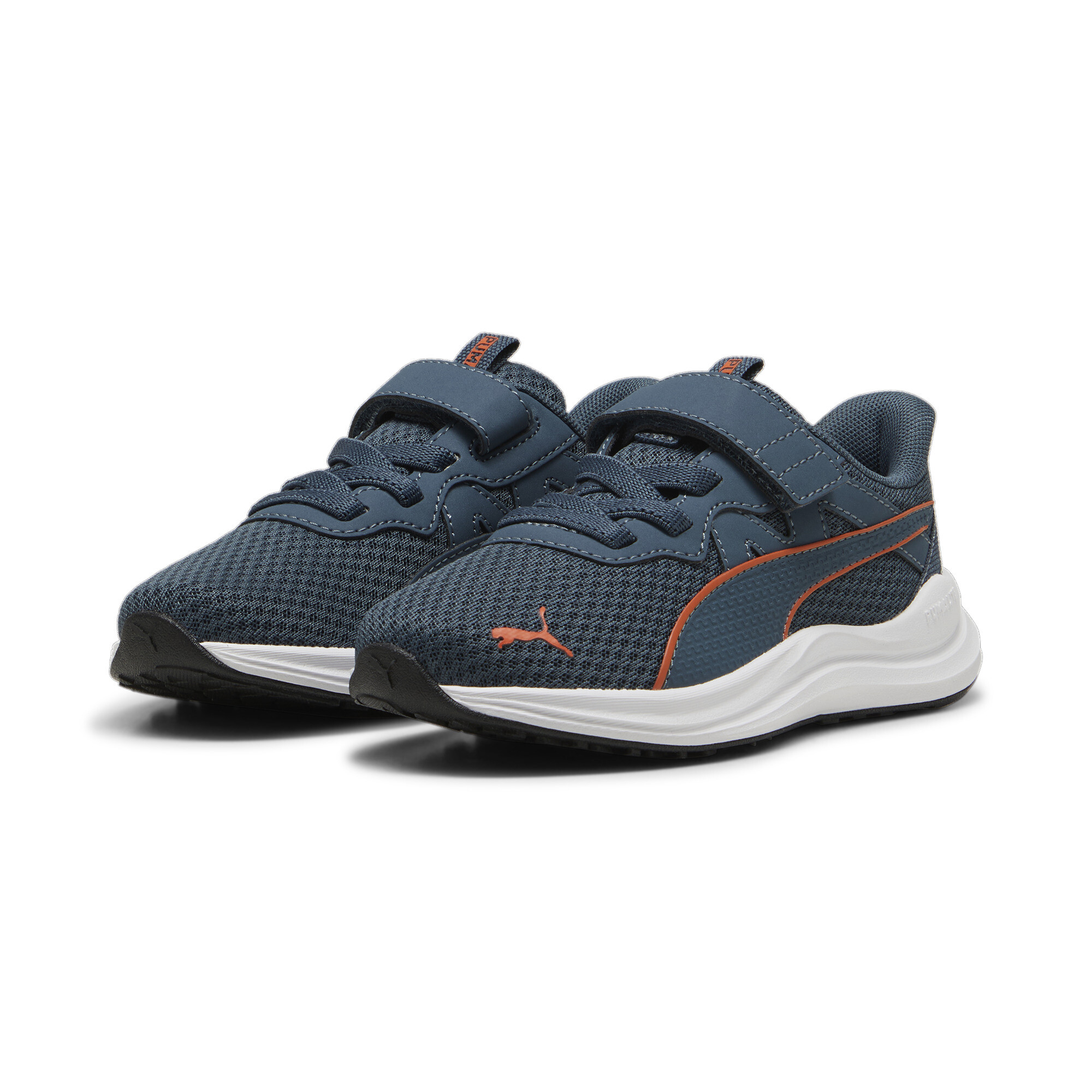 Puma Reflect Lite Kids' Running Shoes, Gray, Size 34, Shoes