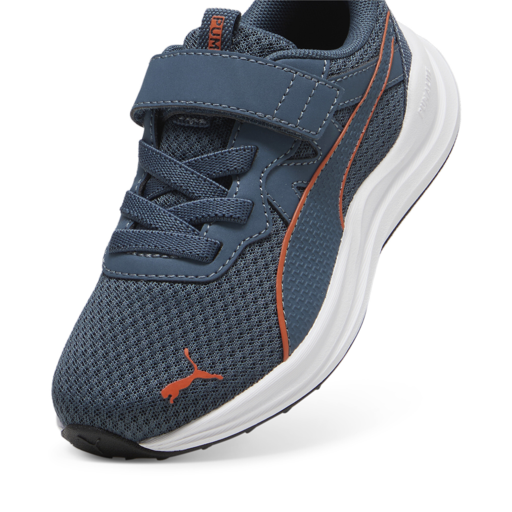 Puma Reflect Lite Kids' Running Shoes, Gray, Size 34, Shoes