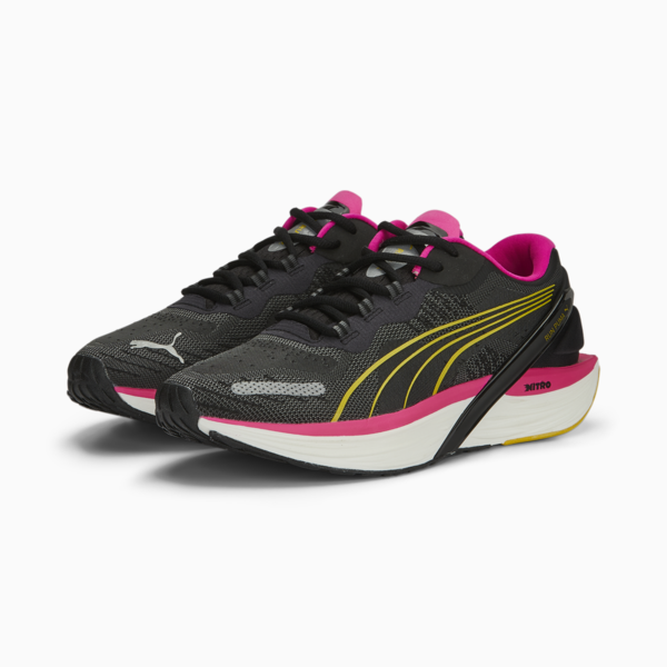 Zapatillas de running para mujer Run XX Nitro WNS, PUMA Black-Ravish-Fresh Pear, large-ARG