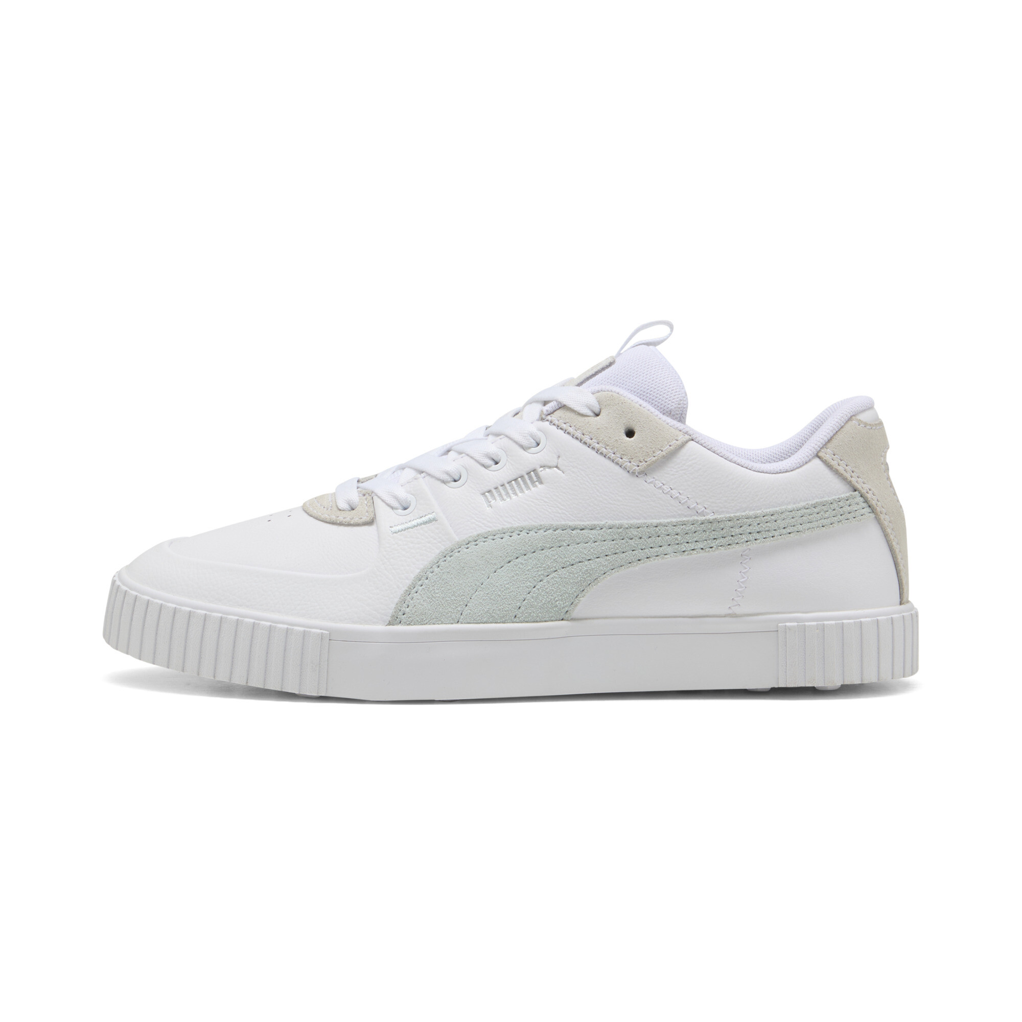 Puma Cali G Golfschuhe Damen | Mit Plain | White/Peaceful Blue | Größe: 35.5