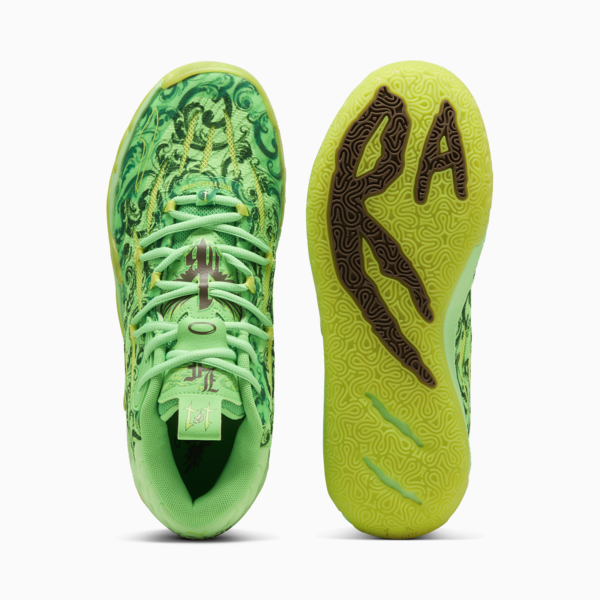 PUMA x LAFRANCÉ MB.03 Basketball Shoes, Fluro Green Pes-PUMA Green-Fluro Yellow Pes, large-ZAF