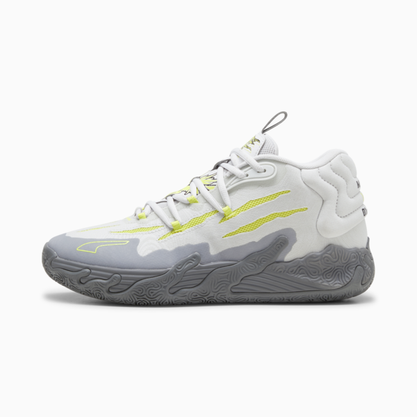 MB.03 Hills Basketball Shoes, Feather Gray-Lime Smash, large-ZAF