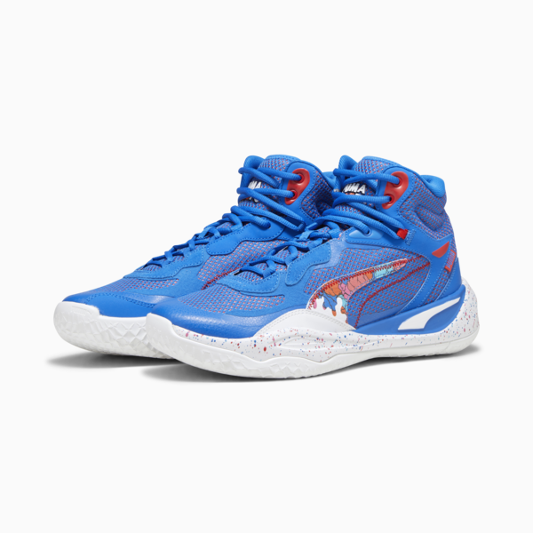 Zapatillas Playmaker Pro Mid Dylan, Bluemazing-For All Time Red, large-ARG