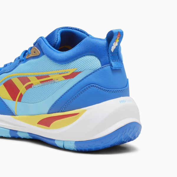 PUMA x THE SMURFS Playmaker Pro Basketball Shoes, PUMA Team Royal-For All Time Red, large-ZAF