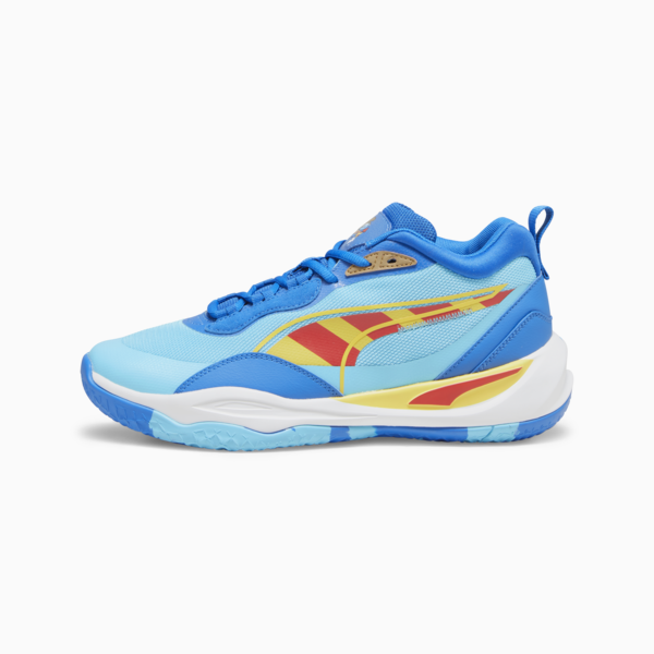 PUMA x THE SMURFS Playmaker Pro Basketball Shoes, PUMA Team Royal-For All Time Red, large-ZAF