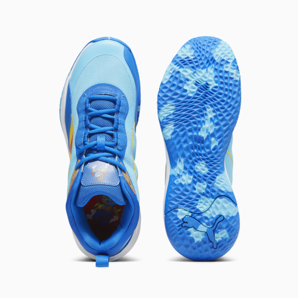 PUMA x THE SMURFS Playmaker Pro Basketball Shoes, PUMA Team Royal-For All Time Red, large-ZAF