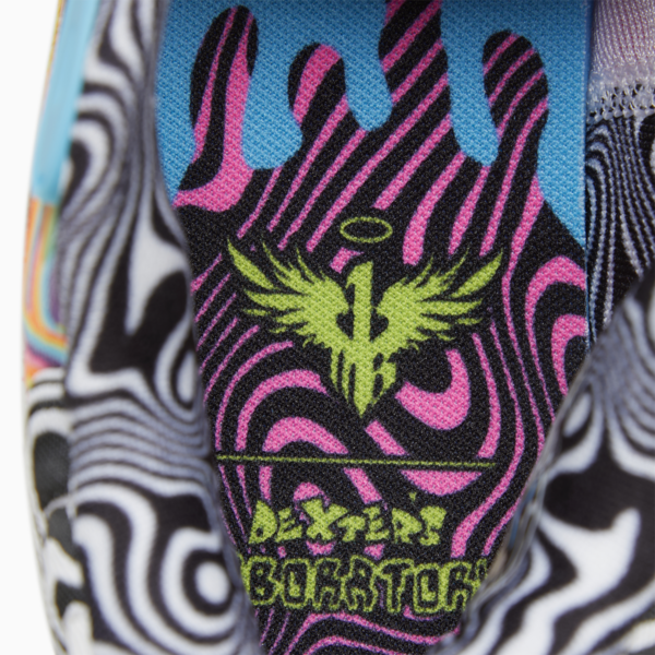 MB.03 Dexter's Laboratory Basketball Shoes, Poison Pink-Fluro Orange Pes, large-ZAF