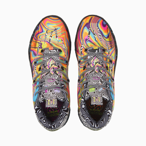 MB.03 Dexter's Laboratory Basketball Shoes, Poison Pink-Fluro Orange Pes, large-ZAF
