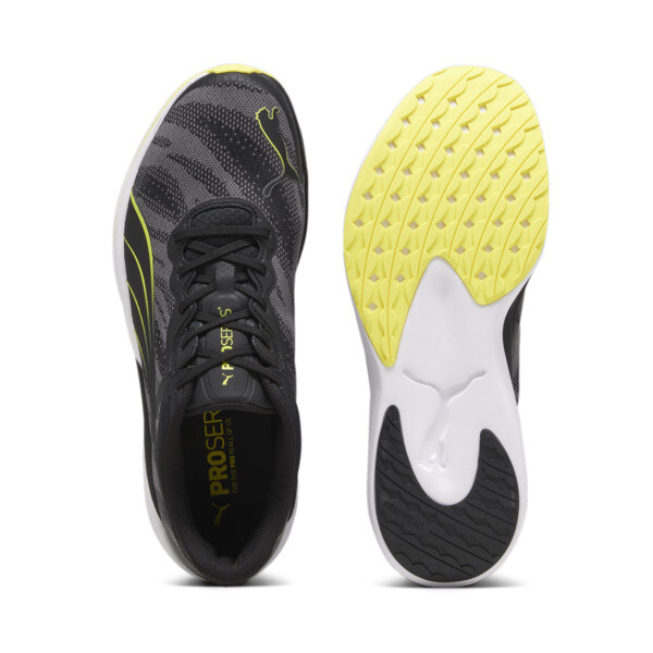 Zapatillas de running Redeem ProFoam Engineered ADP, PUMA Black-Yellow Blaze-PUMA White-Cool Dark Gray, large-ARG