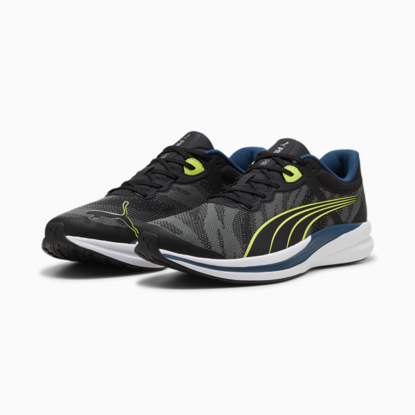 Zapatillas de running Redeem ProFoam Engineered ADP, PUMA Black-PUMA Silver-Lime Pow, large-ARG