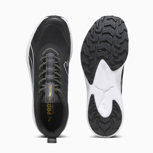 Zapatillas Trail Redeem Pro, PUMA Black-Yellow Blaze, large-ARG
