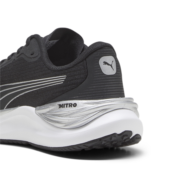 Zapatillas de running Electrify NITRO 3 para mujer, PUMA Black-PUMA Silver, large-ARG