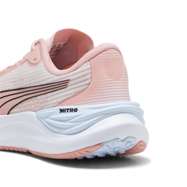 Zapatillas de running Electrify NITRO 3 para mujer, Peach Smoothie-Frosty Pink-PUMA Black, large-ARG